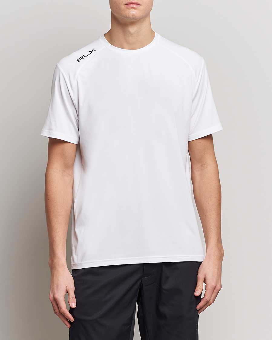 Herren | T-Shirts | RLX Ralph Lauren | Airflow Crew Neck T-Shirt Ceramic White
