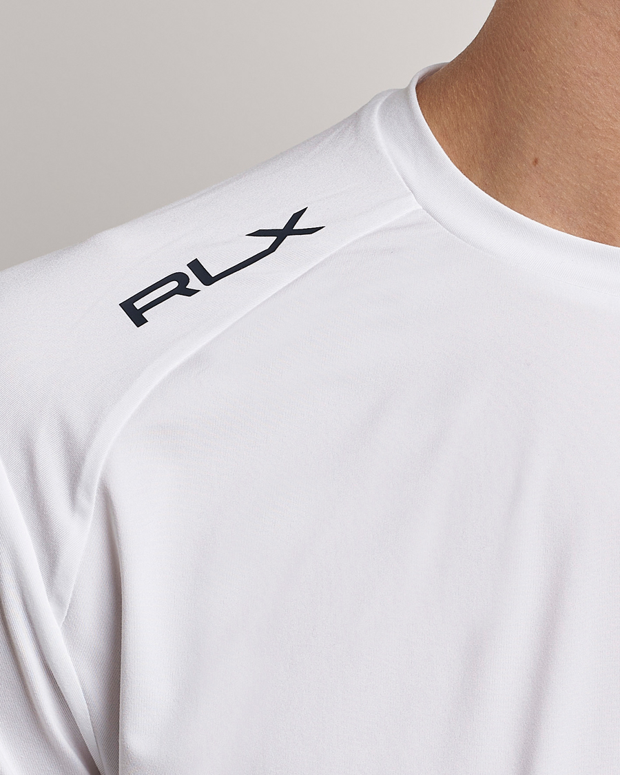 Herren | T-Shirts | RLX Ralph Lauren | Airflow Crew Neck T-Shirt Ceramic White