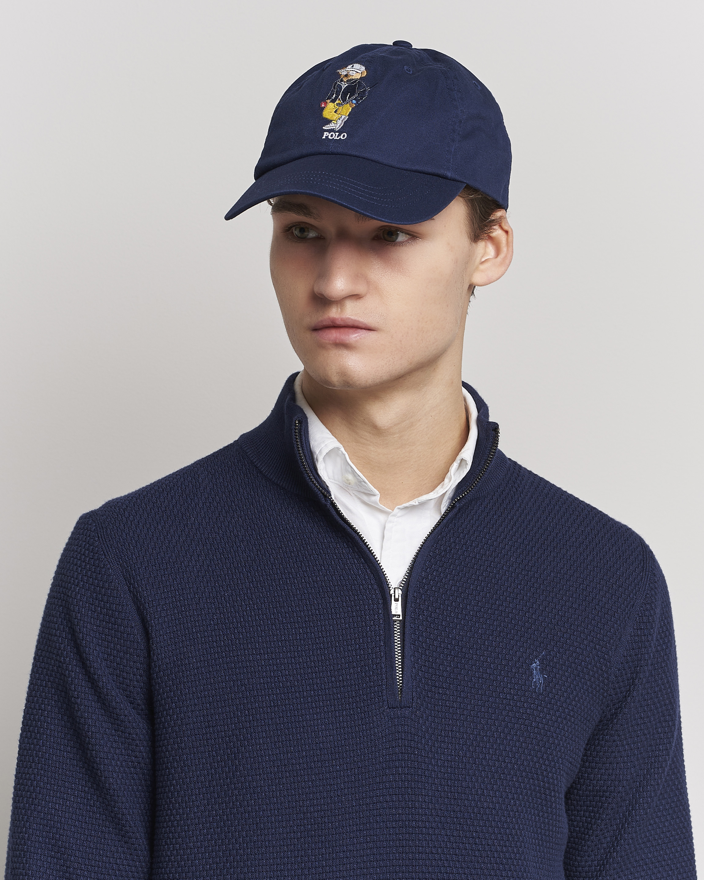Herren | Bear Golf Cap Refined Navy | Polo Ralph Lauren Golf | Bear Golf Cap Refined Navy