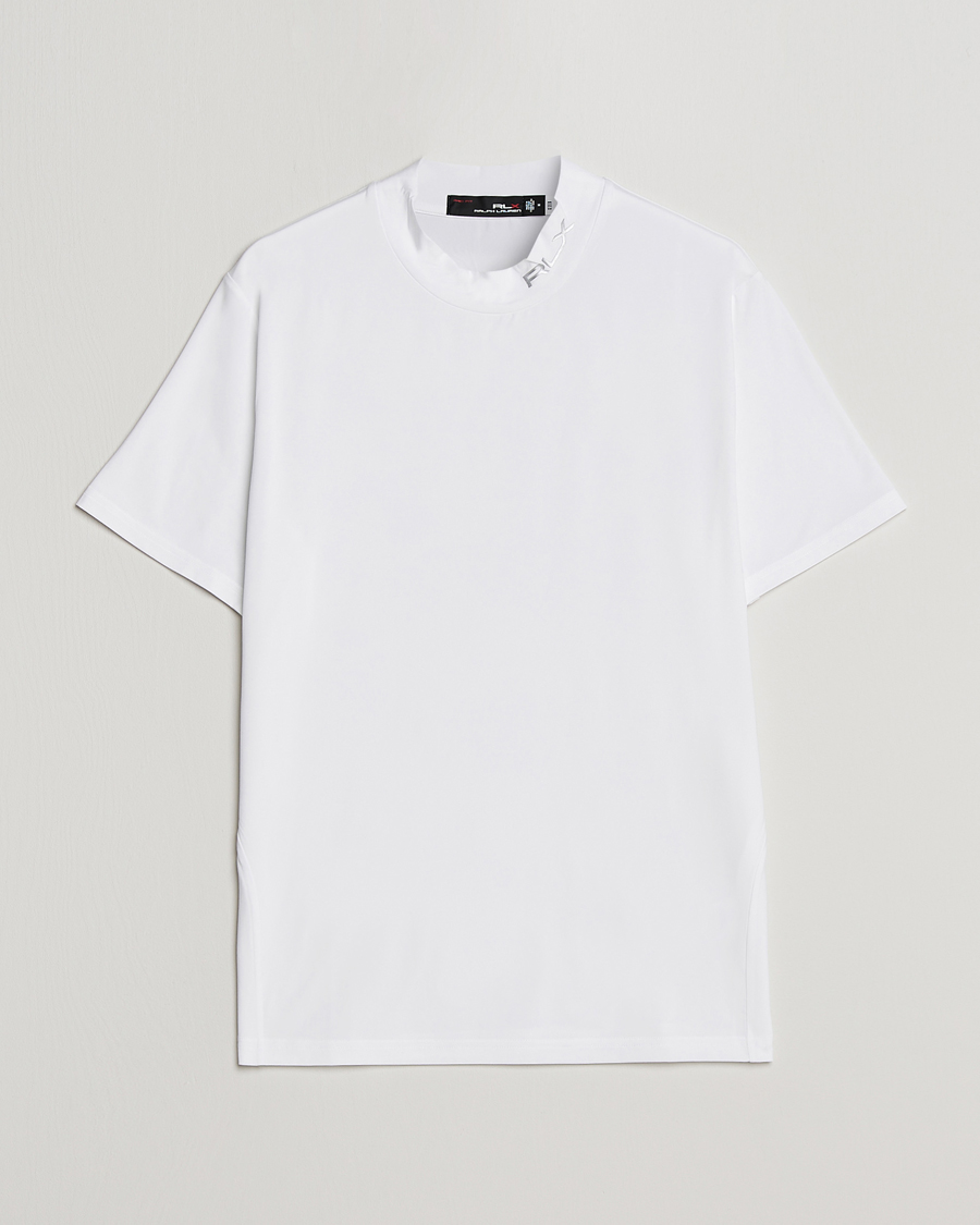 Herren | T-Shirts | RLX Ralph Lauren | Airflow Performance Mock Neck T-Shirt White