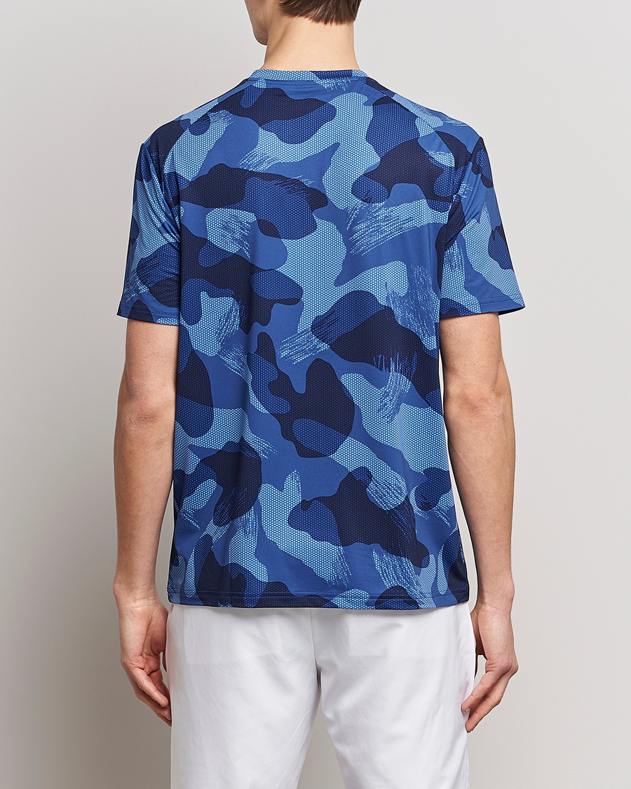 Herren | T-Shirts | RLX Ralph Lauren | Airflow Performance T-Shirt Royal Navy Camo