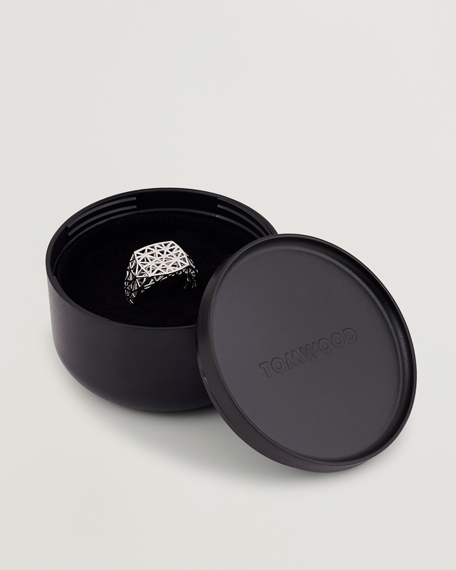 Herren | Tom Wood Mesh Ring Silver | Tom Wood | Mesh Ring Silver