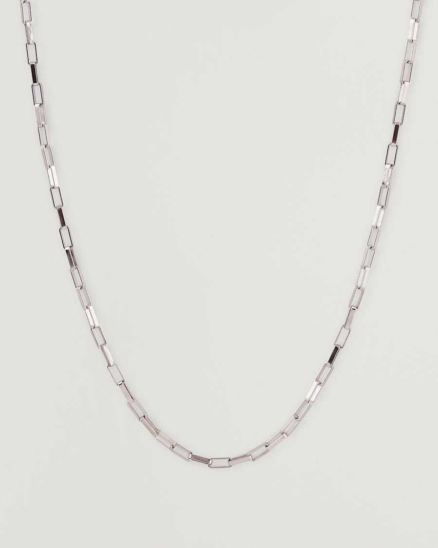 Herren | Tom Wood Billie Chain Necklace Silver | Tom Wood | Billie Chain Necklace Silver