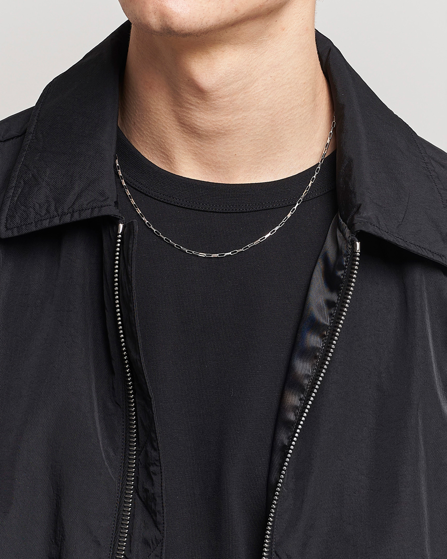 Herren | Tom Wood Billie Chain Necklace Silver | Tom Wood | Billie Chain Necklace Silver