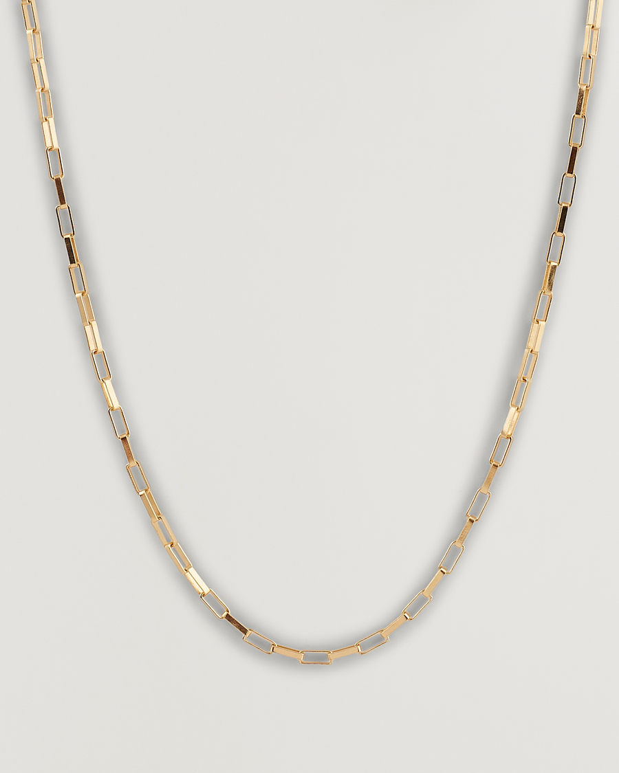 Herren | Tom Wood Billie Chain Necklace Gold | Tom Wood | Billie Chain Necklace Gold
