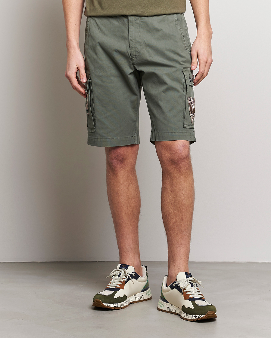 Herren | Shorts | Aeronautica Militare | Bermuda Tasconato Shorts Green