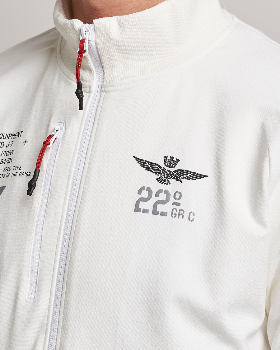 Herren | Pullover | Aeronautica Militare | Felpa Zip Sweater Ice