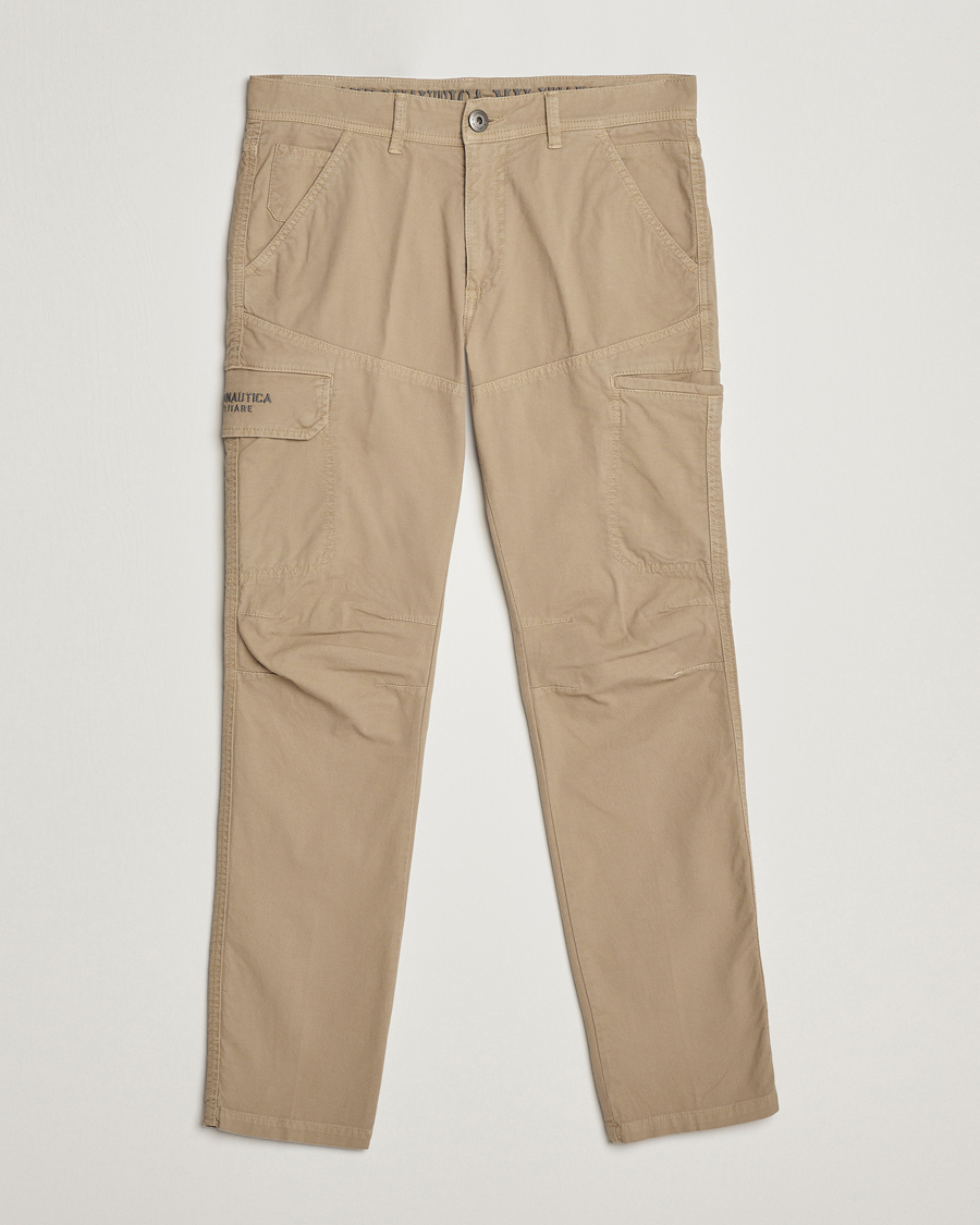 Herren | Hosen | Aeronautica Militare | Stretch Cotton Pocket Pants Sand