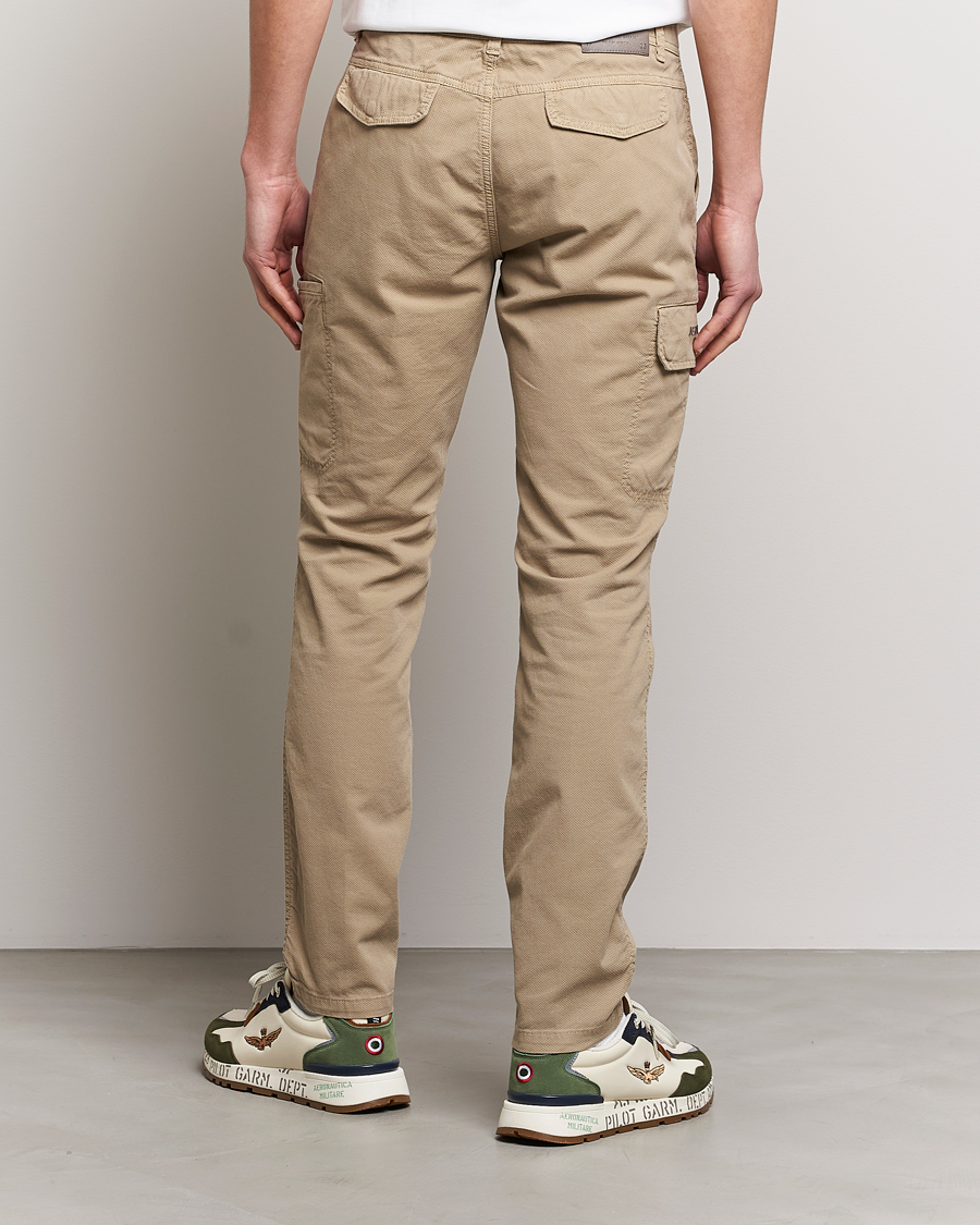 Herren | Hosen | Aeronautica Militare | Stretch Cotton Pocket Pants Sand