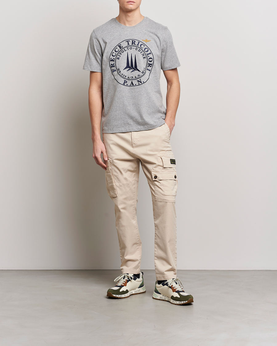 Herren | Hosen | Aeronautica Militare | Soft Twill Pocket Pants Plaster