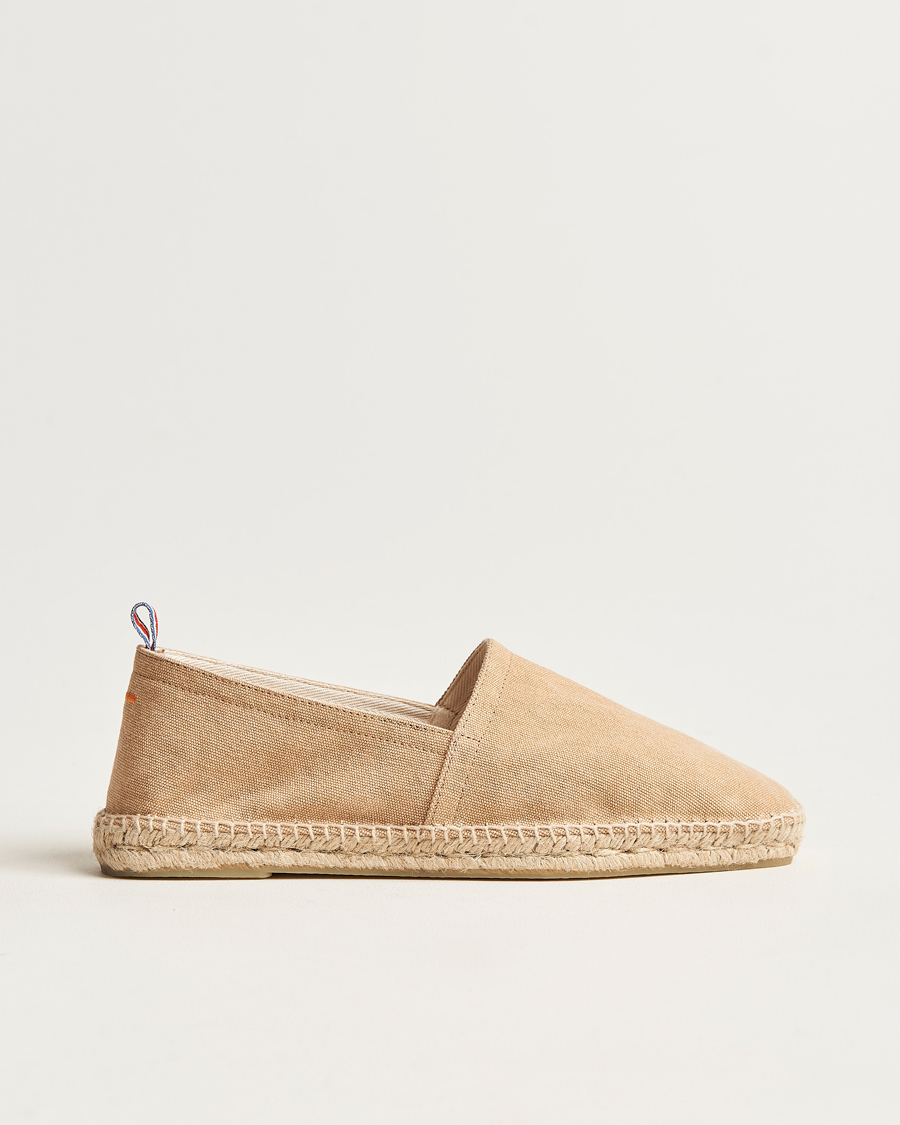 Herren | Castañer Pablo Washed Canvas Espadrilles Tostado | Castañer | Pablo Washed Canvas Espadrilles Tostado