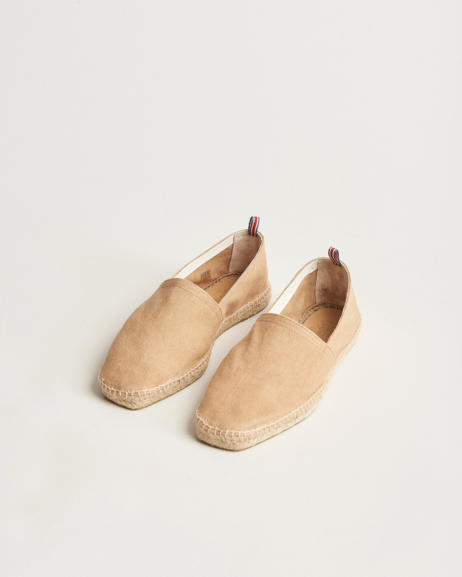 Herren | Castañer Pablo Washed Canvas Espadrilles Tostado | Castañer | Pablo Washed Canvas Espadrilles Tostado