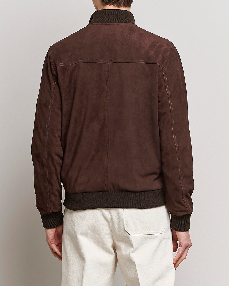 Herren | Jacken | Valstar | Valstarino Suede Jacket Dark Brown
