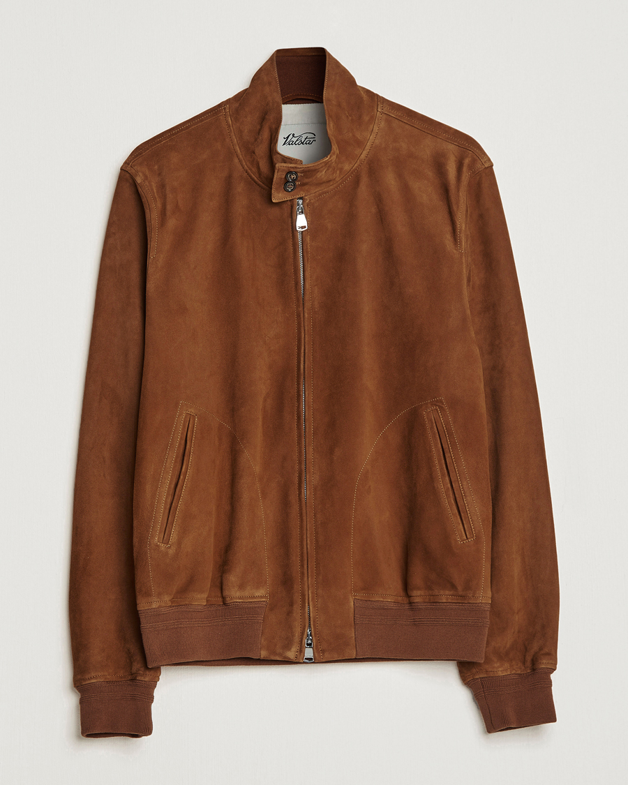 Herren | Jacken | Valstar | Suede Zip Blouson Sandal