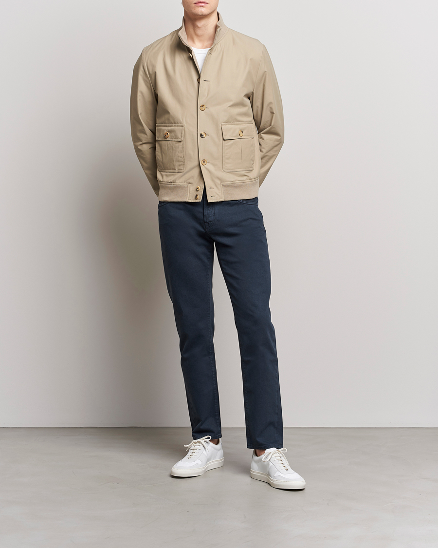 Herren | Jacken | Valstar | Valstarino Water Repellent Cotton Jacket Beige