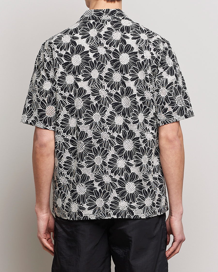 Herren | Hemden | Sunflower | Cayo Floral Short Sleeve Shirt Black