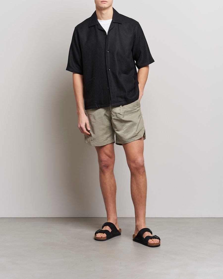 Herren | Hemden | Sunflower | Coco Short Sleeve Cabana Shirt Black