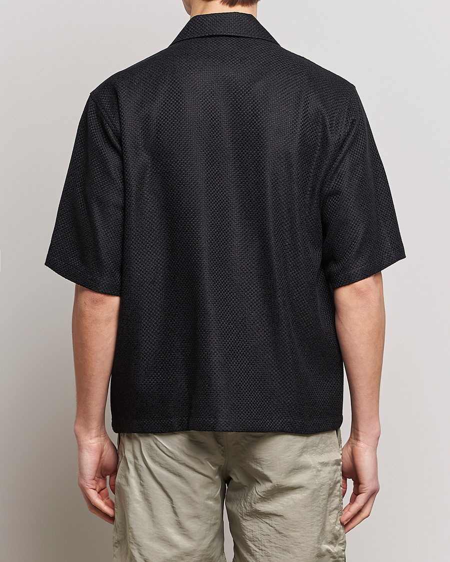 Herren | Hemden | Sunflower | Coco Short Sleeve Cabana Shirt Black