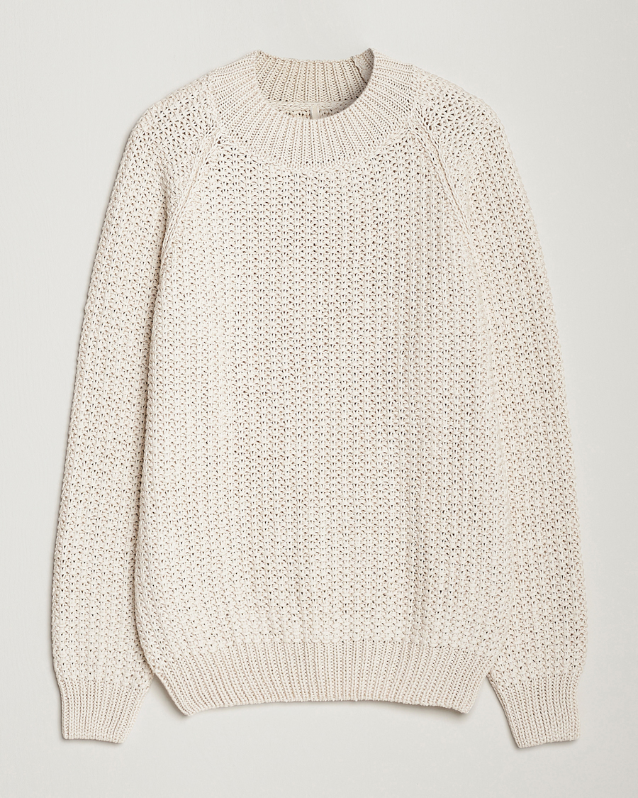 Herren | Pullover | Sunflower | Tape Heavy Sweater Off White