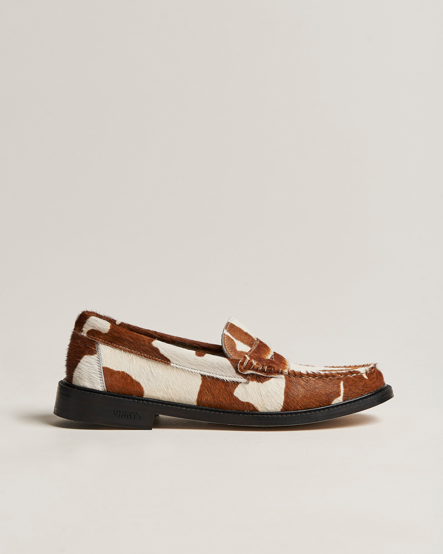 Herren | VINNY's Yardee Moccasin Loafer Spotted Pony Hair | VINNY's | Yardee Moccasin Loafer Spotted Pony Hair