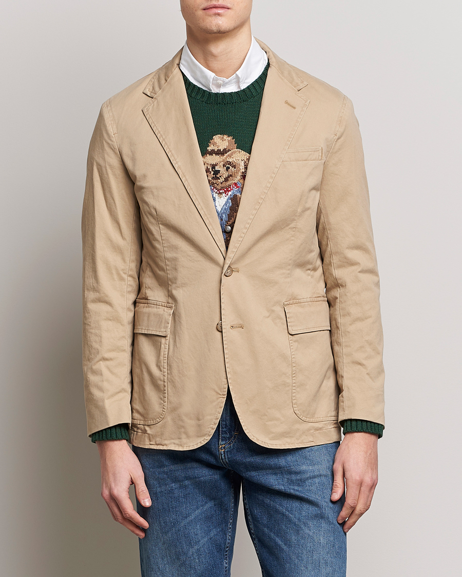Herren | Sakkos | Polo Ralph Lauren | Cotton Stretch Sportcoat Monument Tan