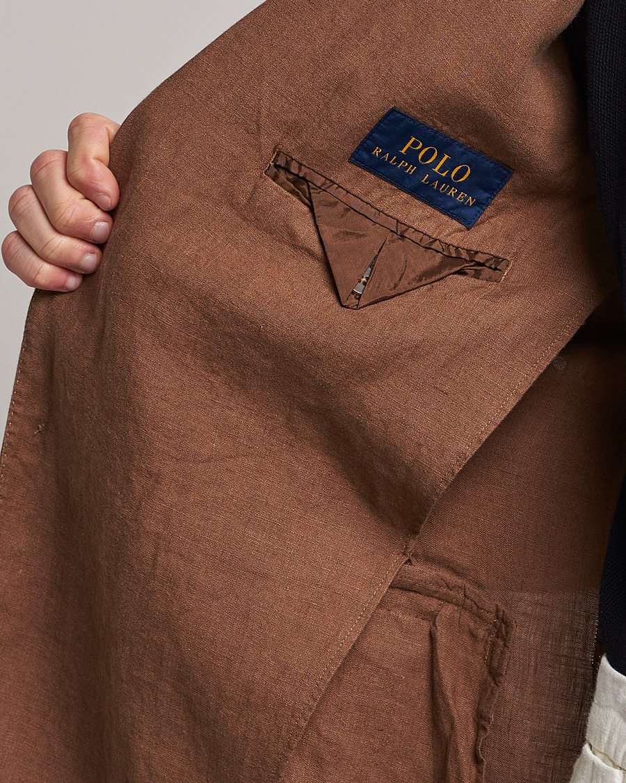 Herren | Sakkos | Polo Ralph Lauren | Linen Sportcoat Luggage Brown