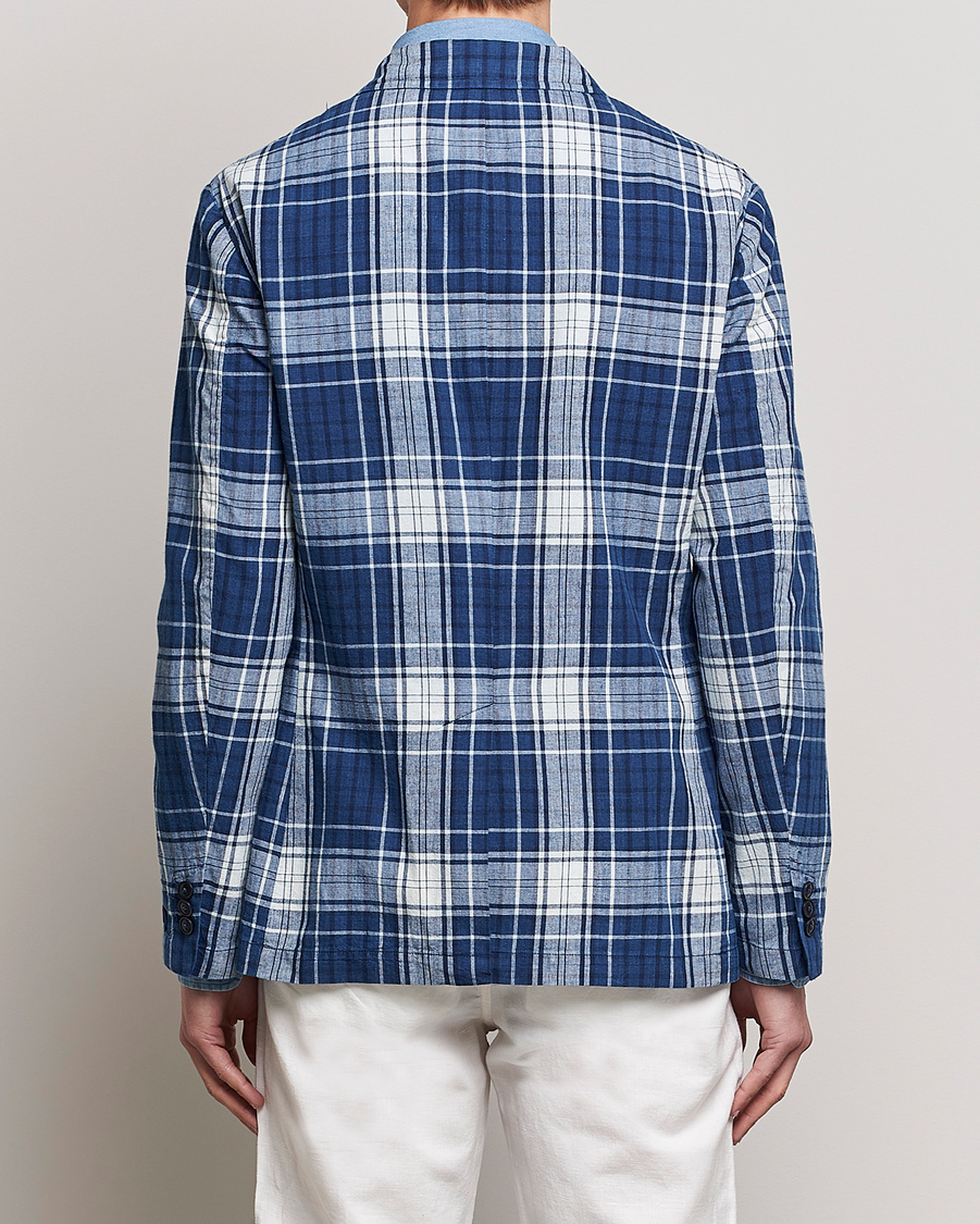 Herren | Sakkos | Polo Ralph Lauren | Madras Indigo Checked Sportcoat Blue Multi