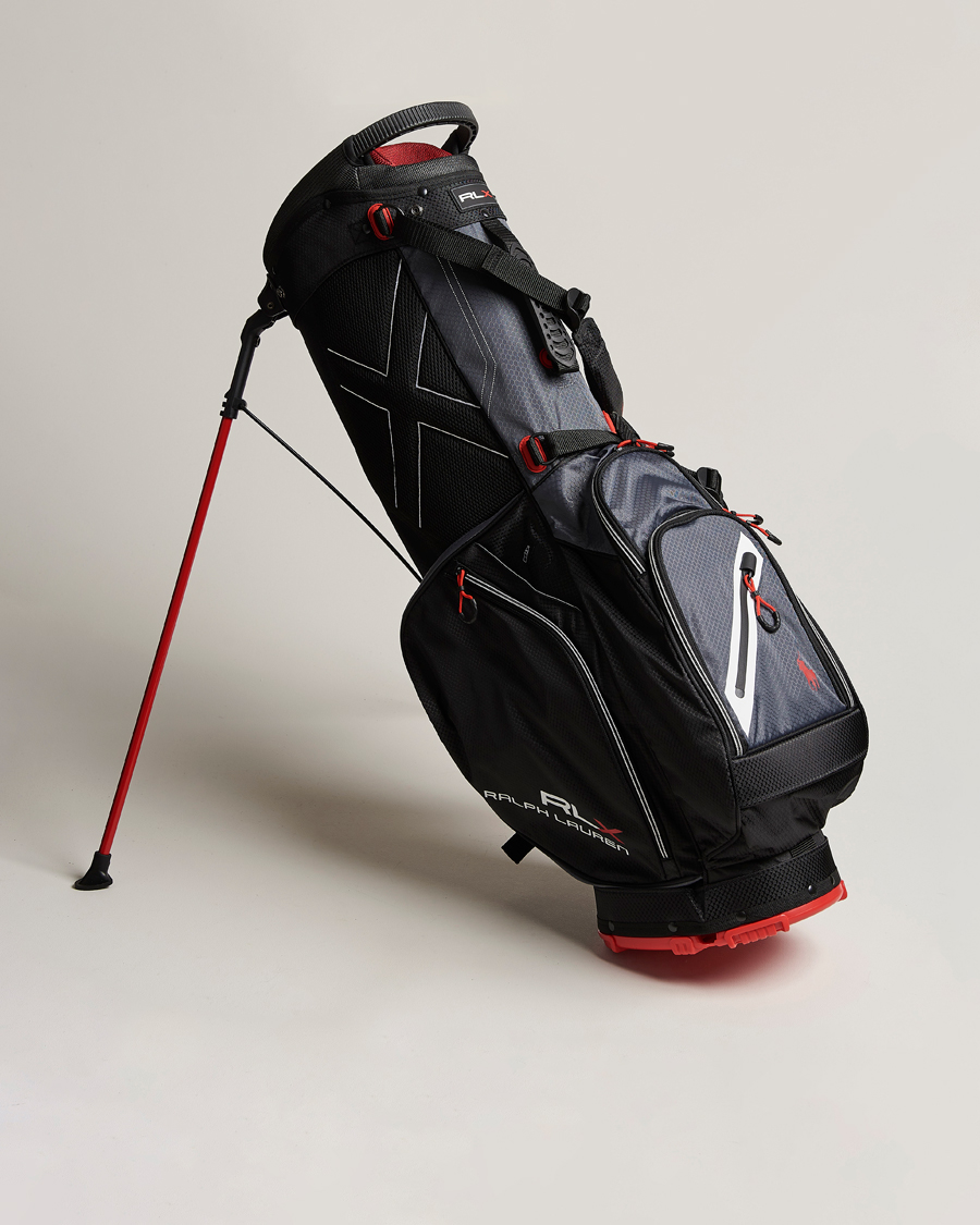 Herren | RLX Ralph Lauren Stand Golf Bag Grey/Black | RLX Ralph Lauren | Stand Golf Bag Grey/Black