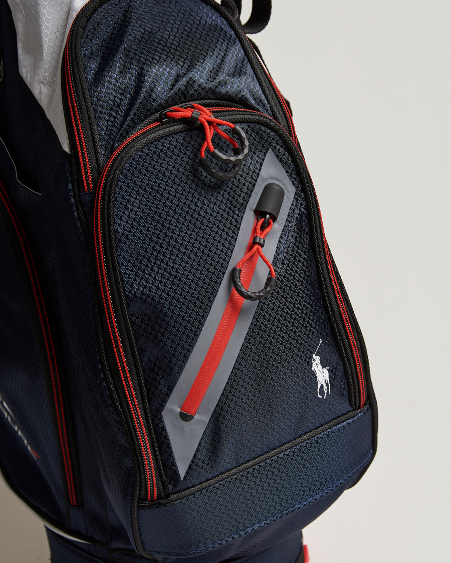 Herren | RLX Ralph Lauren Stand Golf Bag White/Navy | RLX Ralph Lauren | Stand Golf Bag White/Navy