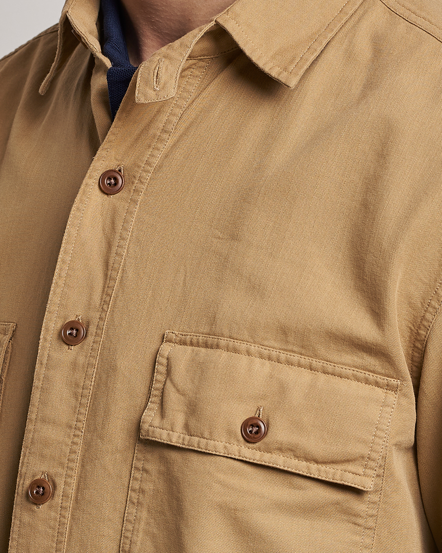 Herren | Hemden | Ralph Lauren Purple Label | Cotton Explorer Shirt Khaki