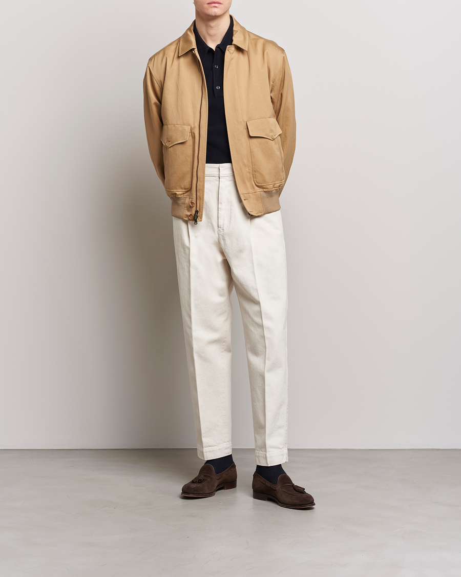 Herren | Hemden | Ralph Lauren Purple Label | Harrington Jacket Icon Khaki