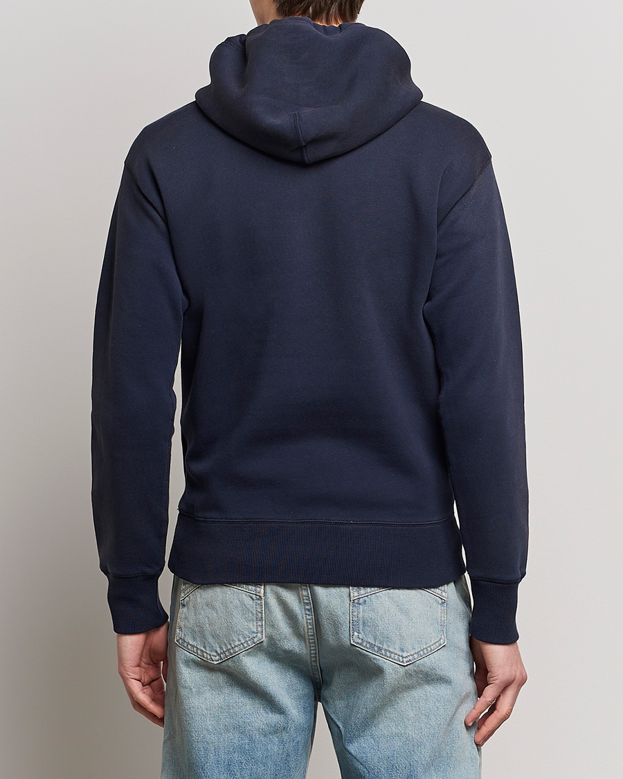 Herren | Pullover | RRL | Hooded Pullover Faded Navy