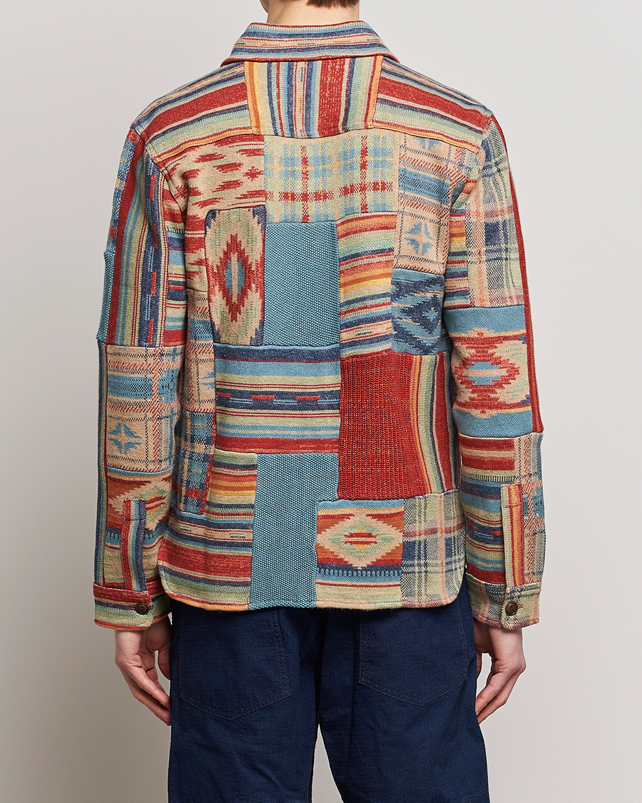 Herren | Hemden | RRL | Limited Patchwork Workshirt Red Multi