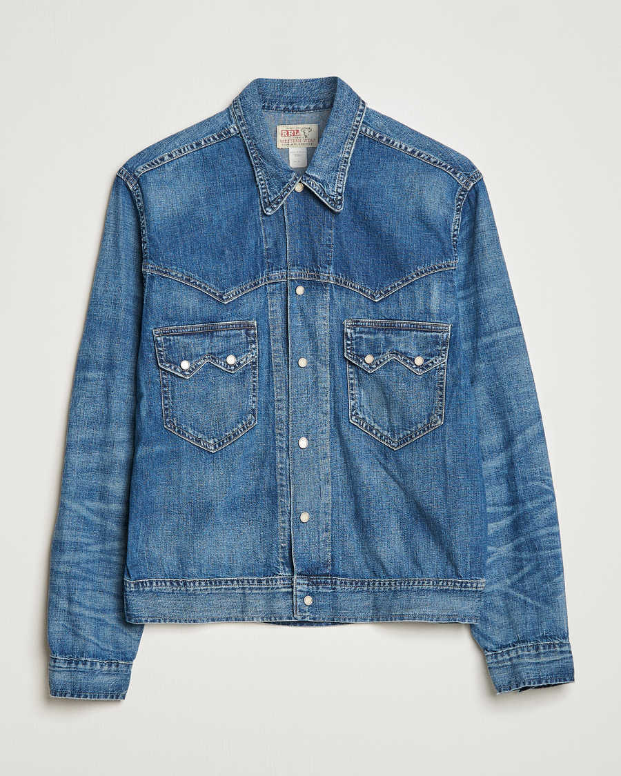 Herren | Jacken | RRL | Sawtooth Unlined Denim Jacket Hawson Wash