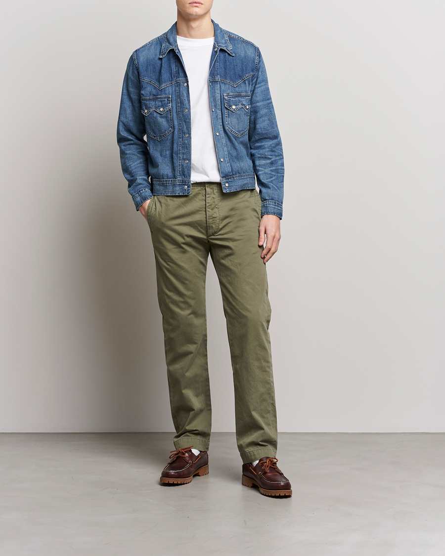 Herren | Jacken | RRL | Sawtooth Unlined Denim Jacket Hawson Wash