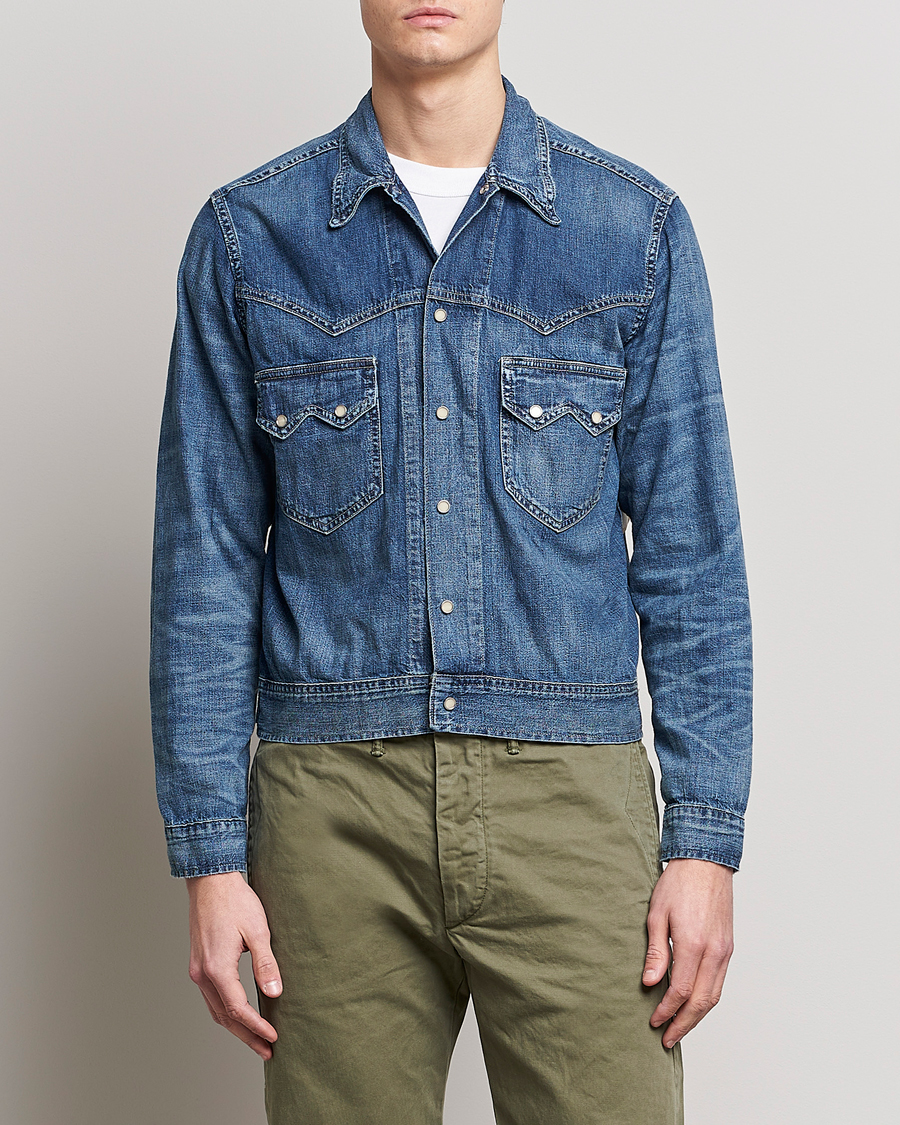 Herren | Jacken | RRL | Sawtooth Unlined Denim Jacket Hawson Wash