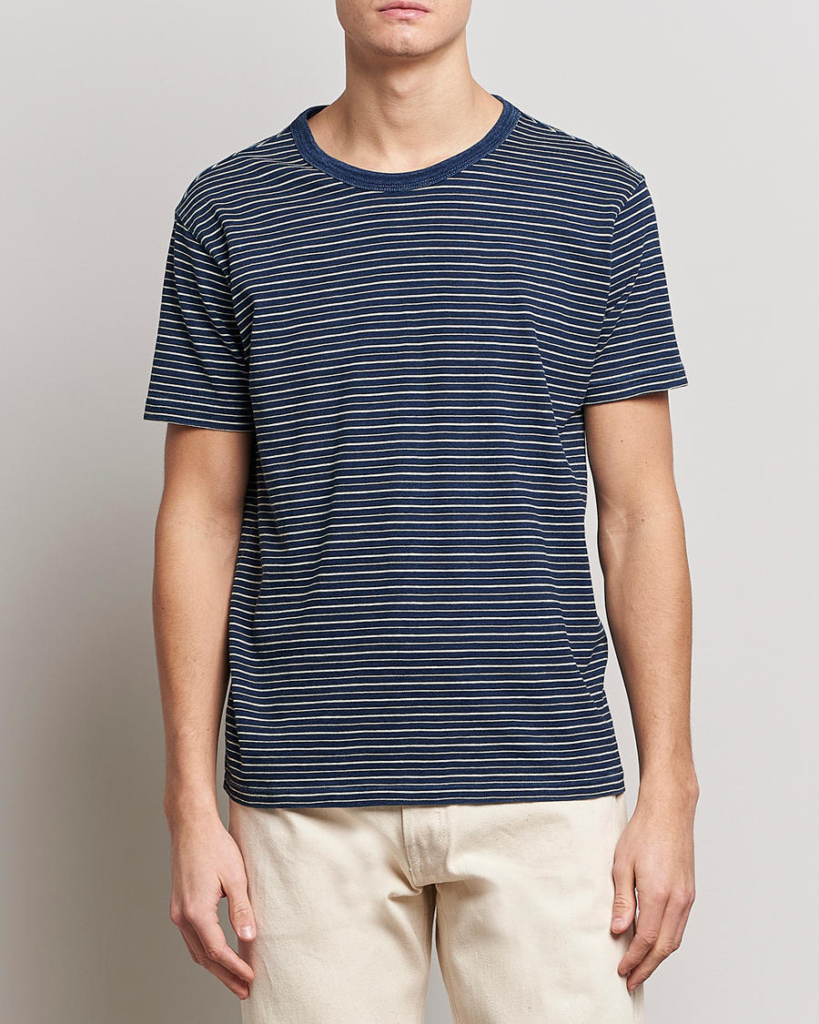 Herren | T-Shirts | RRL | Washed Tee Black Indigo