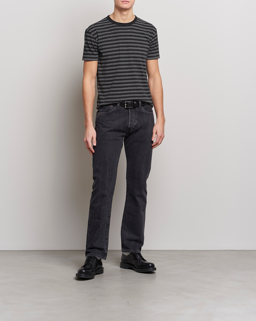 Herren | T-Shirts | RRL | Washed Pocket Tee Rinsed Indigo