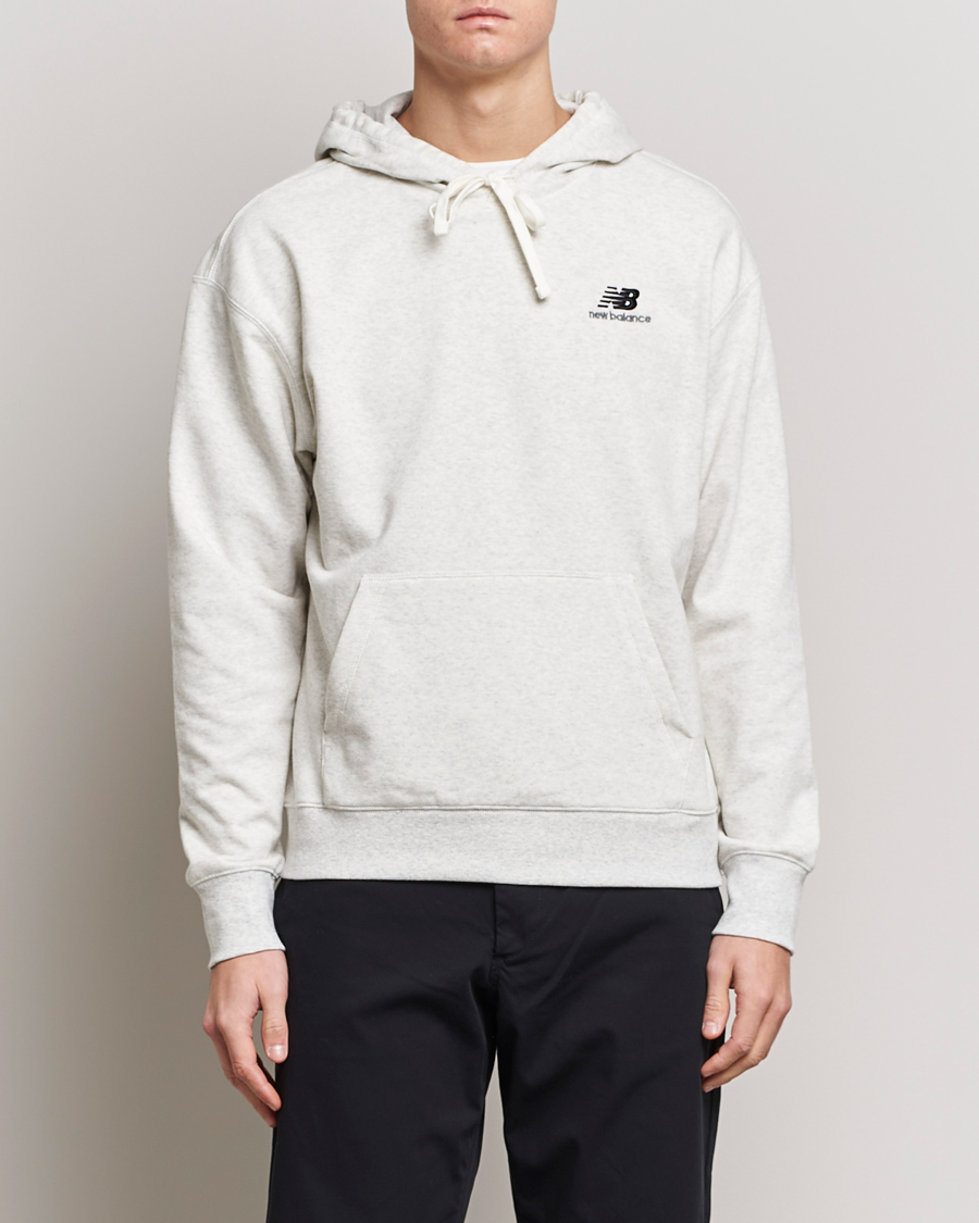 Herren | Pullover | New Balance | Essentials Hoodie Sea Salt Heather