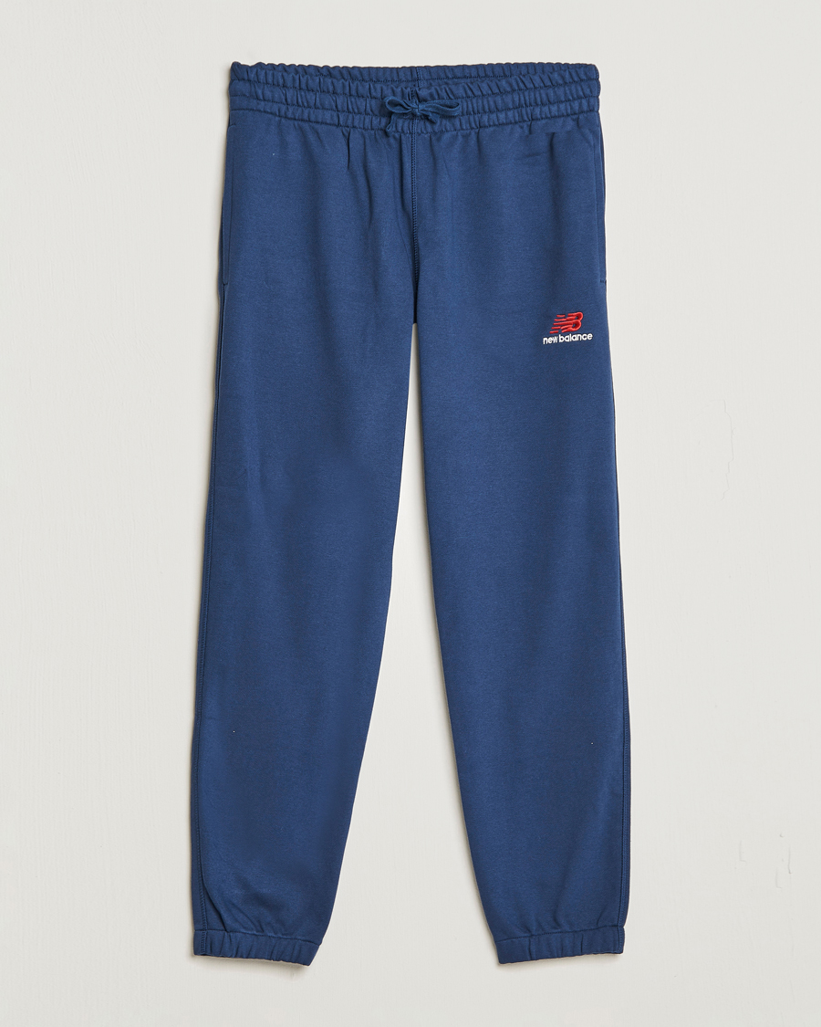 Herren | Hosen | New Balance | French Terry Sweatpants Natural Indigo