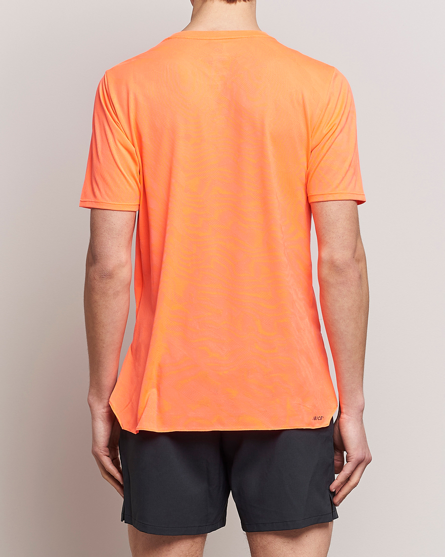 Herren | T-Shirts | New Balance Running | Q Speed Jacquard T-Shirt Neon Dragonfly
