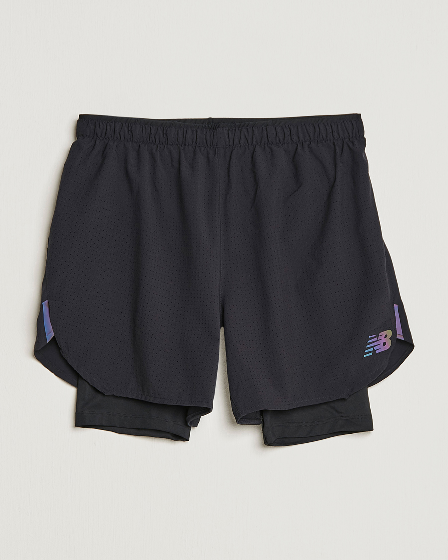 Herren | Shorts | New Balance Running | Q Speed 2 in 1 Shorts Black