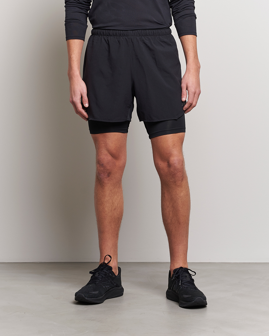 Herren | Shorts | New Balance Running | Q Speed 2 in 1 Shorts Black