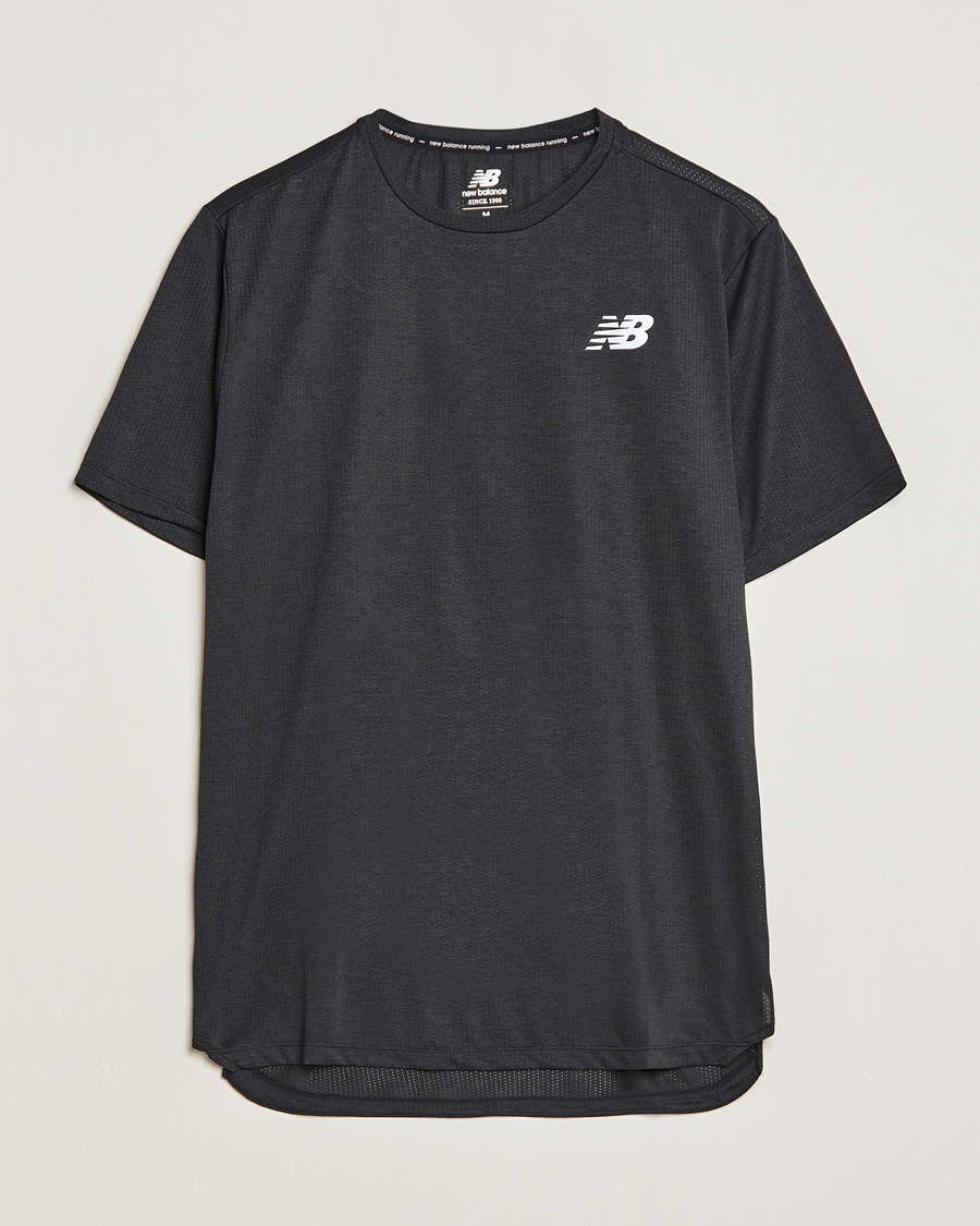 Herren | T-Shirts | New Balance Running | Impact Run T-Shirt Black