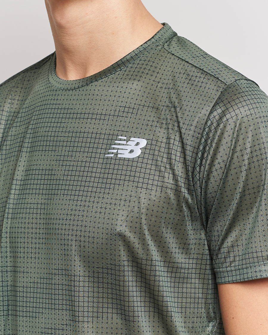 Herren | T-Shirts | New Balance Running | Impact Run T-Shirt Deep Olive