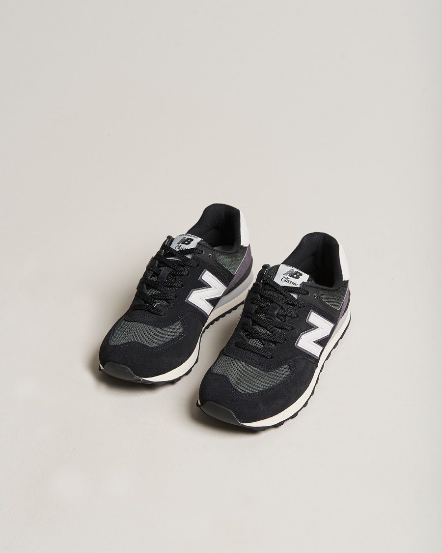 Herren | New Balance 574 Sneakers Black/White | New Balance | 574 Sneakers Black/White