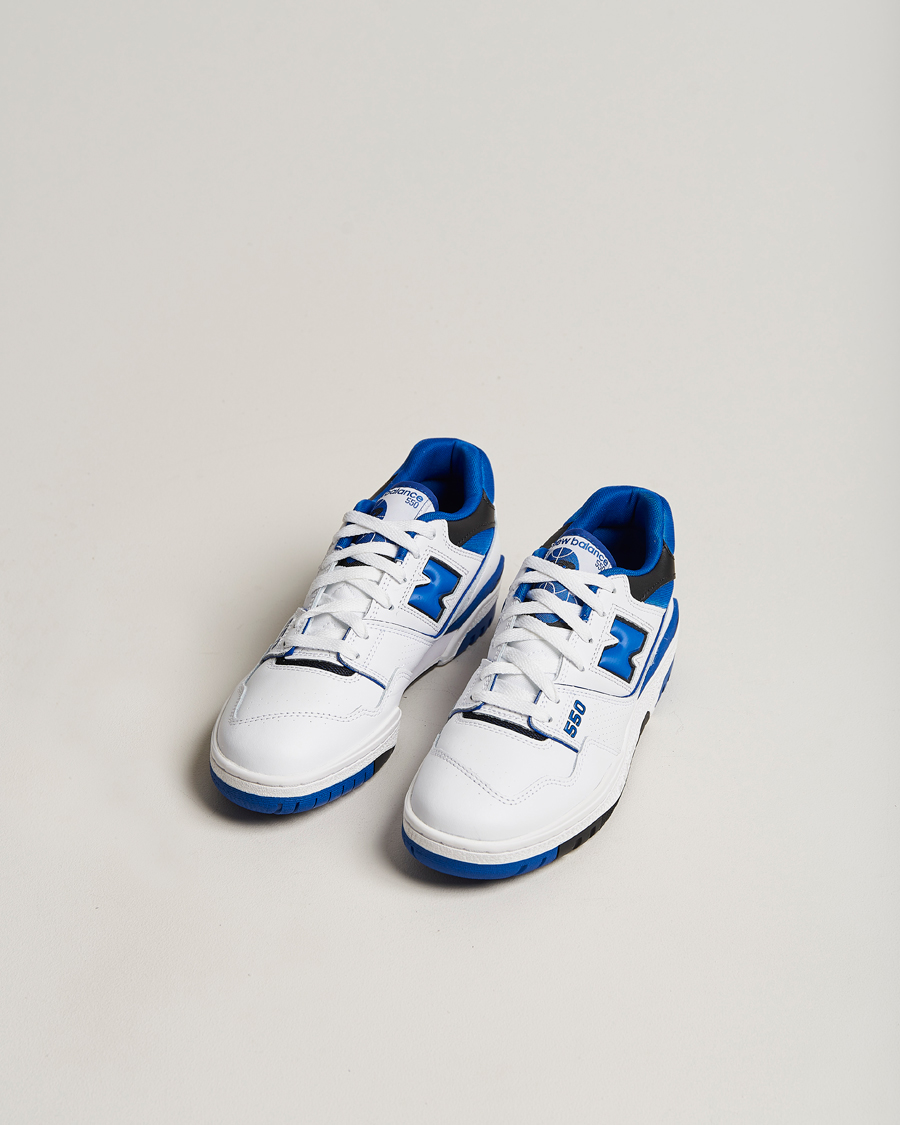 Herren | New Balance 550 Sneakers White/Royal | New Balance | 550 Sneakers White/Royal