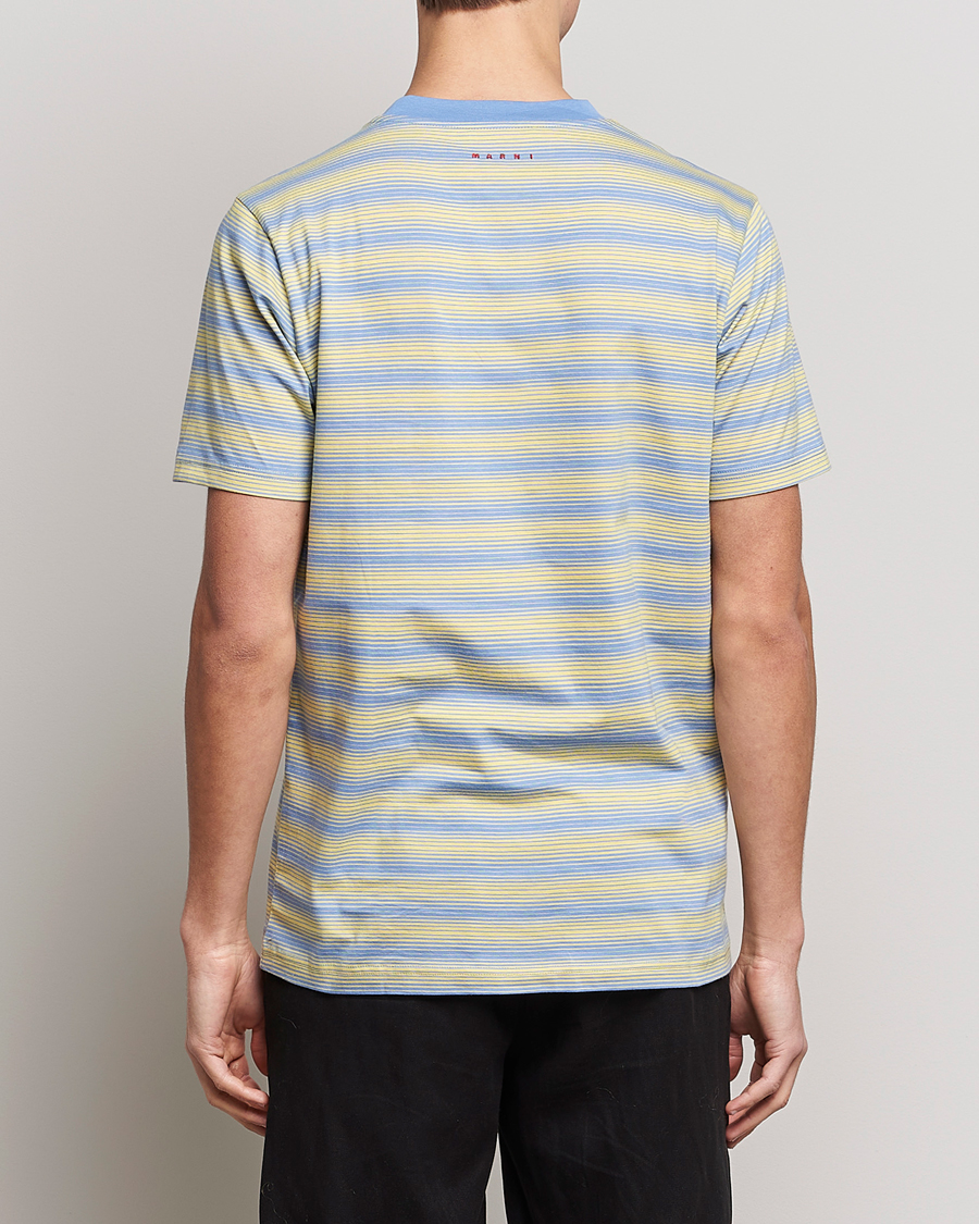 Herren | T-Shirts | Marni | 3-Pack Block Stripe T-Shirt Citrine