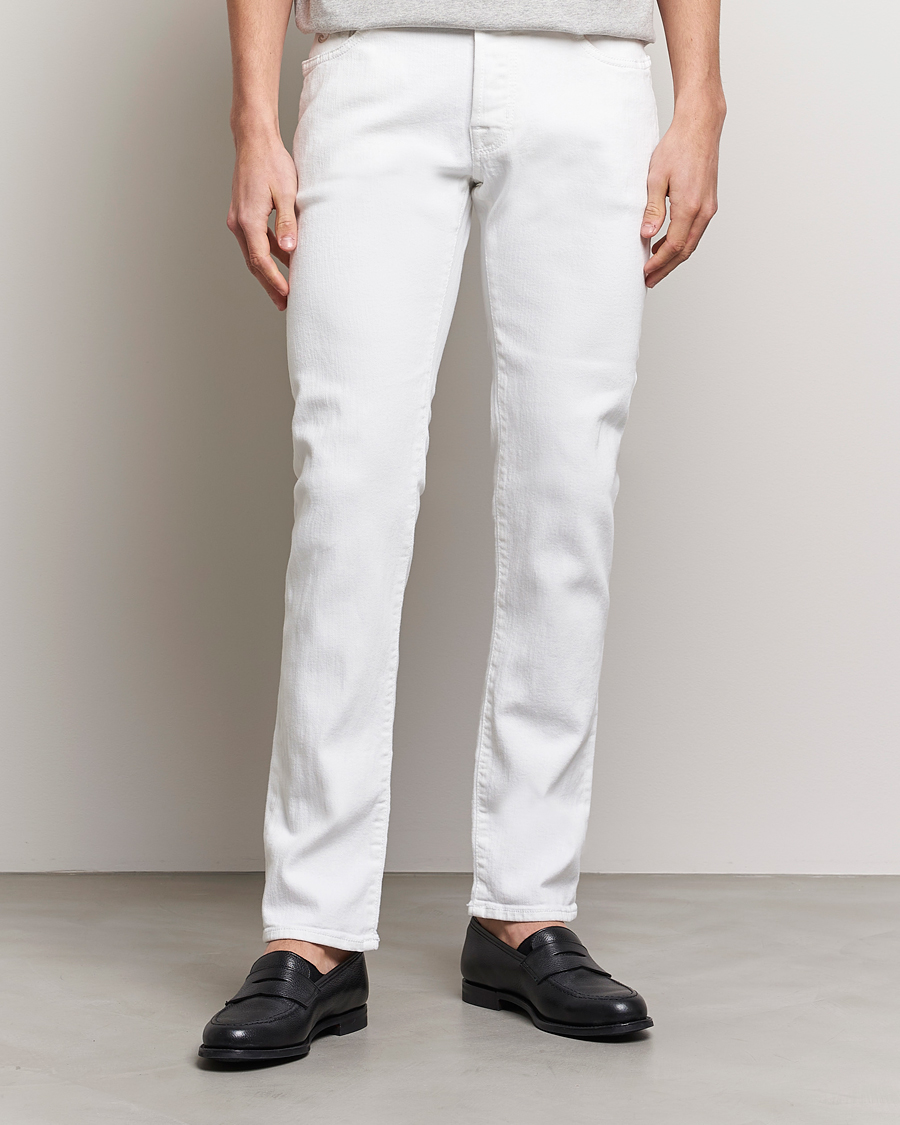 Herren | Jeans | Jacob Cohën | Nick Limited Edition Slim Fit Jeans White