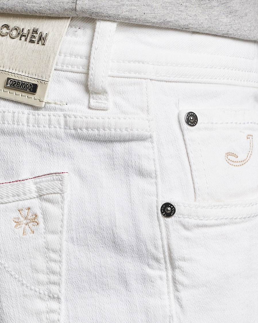 Herren | Jeans | Jacob Cohën | Nick Limited Edition Slim Fit Jeans White